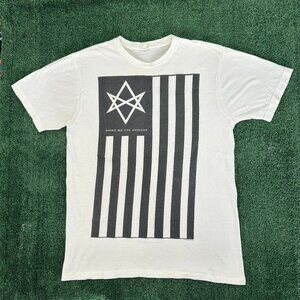 Bring Me The Horizon Antivist T-Shirt Y2K BMTH Metal Band Tee